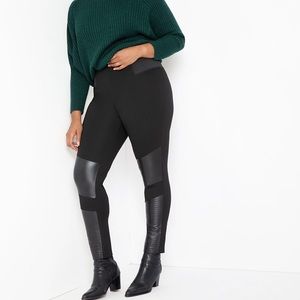 Eloquii Miracle Flawless Moto Leggings size 24